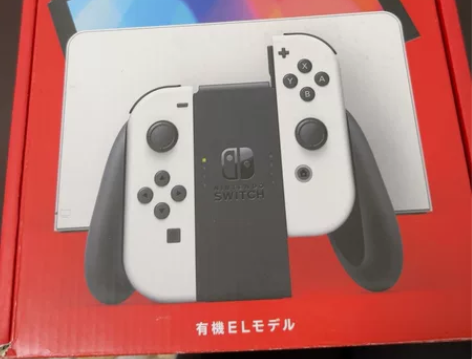 Switch oled日版游戏主机 全套机...