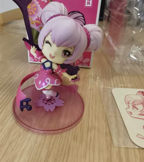 王者荣耀 恋之微风 小乔Q版手办 仅拆封检...