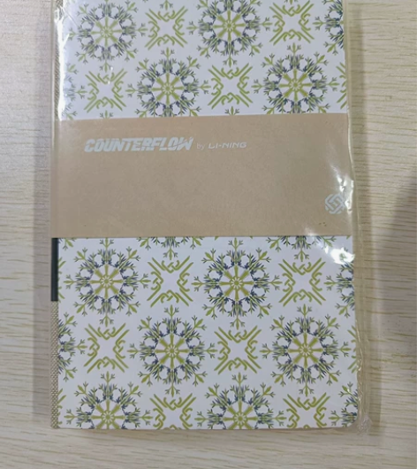 李宁全新未拆封记事本， 笔记本。B款内附有...