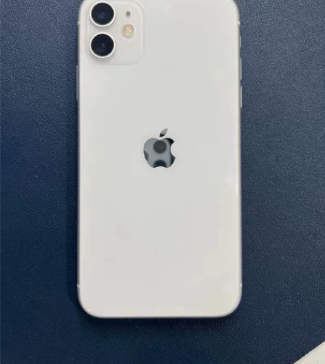 苹果11  128g 国行 白色99新 感...