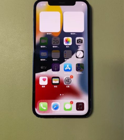 苹果12 国行 256G 蓝色 全原 屏幕...