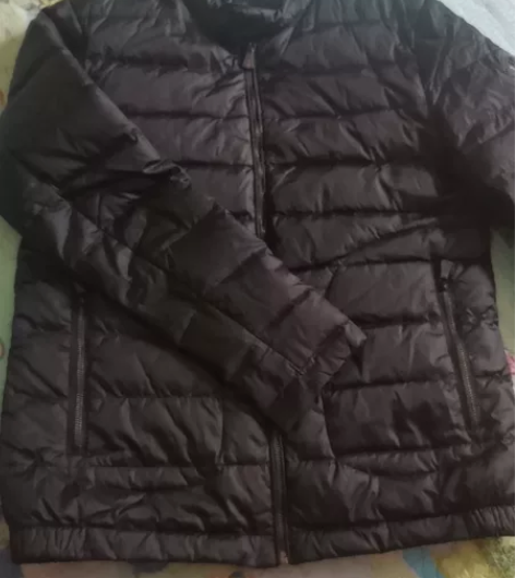 男士羽绒服L码，买来就穿了两次，98成新，...