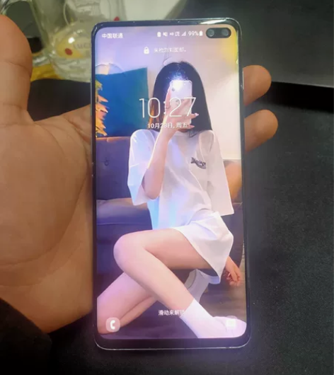 三星s10＋128曲面屏，外屏换过，其他很...