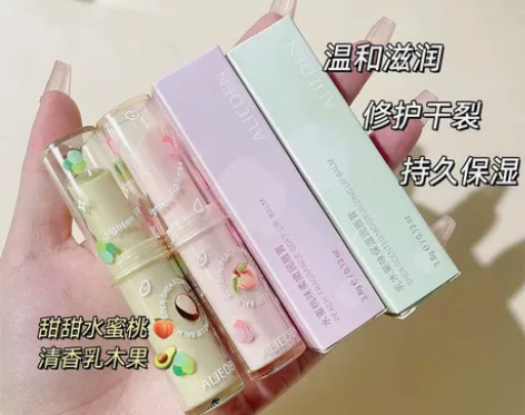 全新正品 爱莉乐园水蜜桃润唇膏 3.8g ...