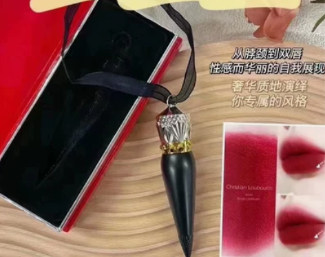 新店送唇刷CL萝卜丁女王权杖口红001m~...