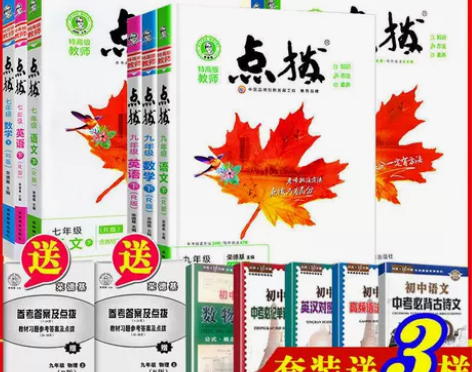 2023版荣德基初中点拨七八九年级上下册语...
