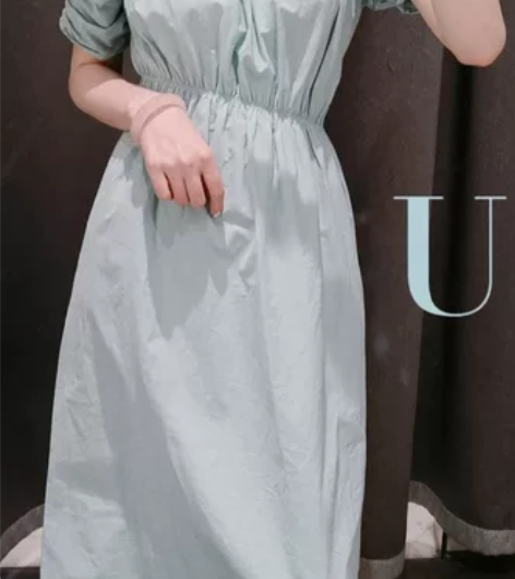 UR清水绿   薄荷绿连衣裙  保证正品保...