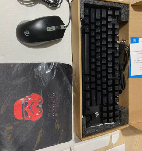 【正品包邮】惠普（HP）K10GL 机械键...