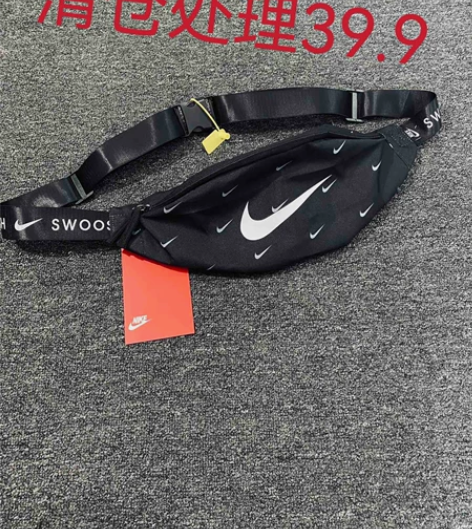 2022新款腰包运动包斜挎包男单肩包胸包手...