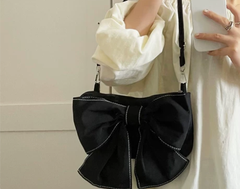 蝴蝶结包包女夏季百搭2021新款法式腋下包...