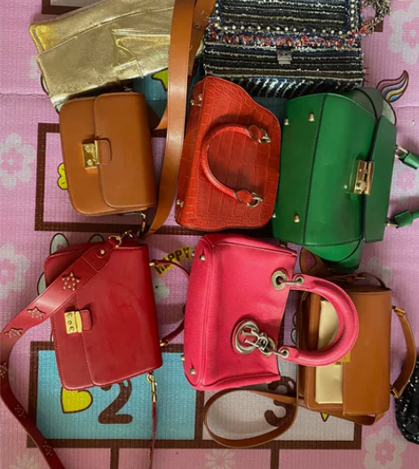 各种真皮女包手提包斜挎包，包包太多了，看上...