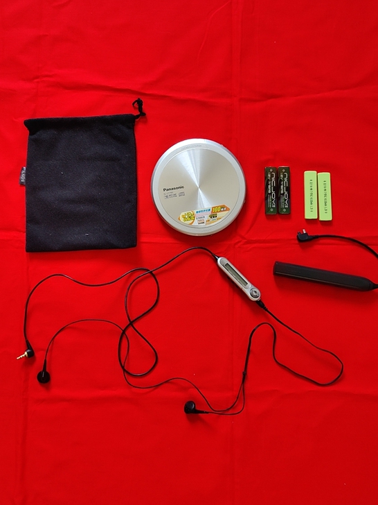 松下SL-CT790 CD机,线控耳机,充...