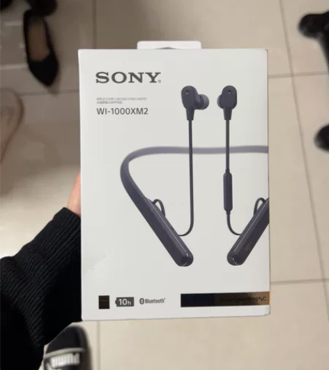 索尼 sony无线蓝牙挂脖式入耳式耳机 W...