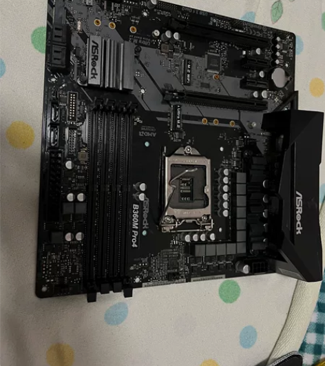 华擎 b360主板 自用拆机 购于京东自...