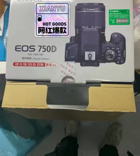 佳能750D单反相机 买来一直吃灰 快门数...