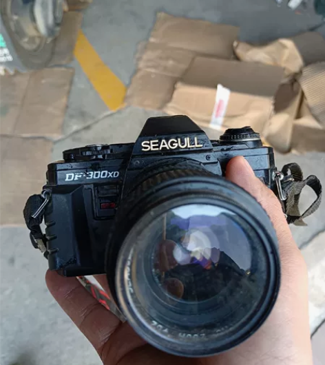 海鸥DF300XD胶卷相机。淘来的不知好坏...