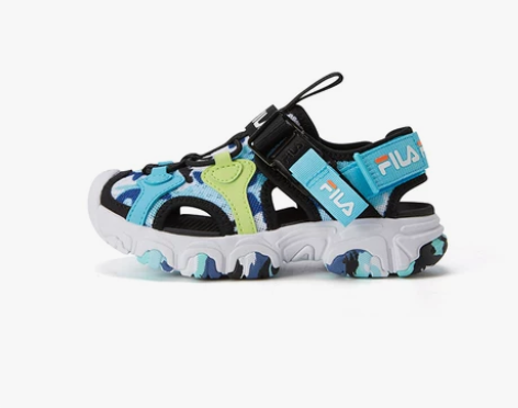 ?FILA斐乐童鞋儿童猫爪凉鞋2022夏季...