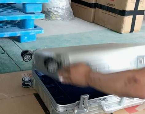 铝镁合金拉杆箱全金属旅行箱铝合金行李箱全铝...