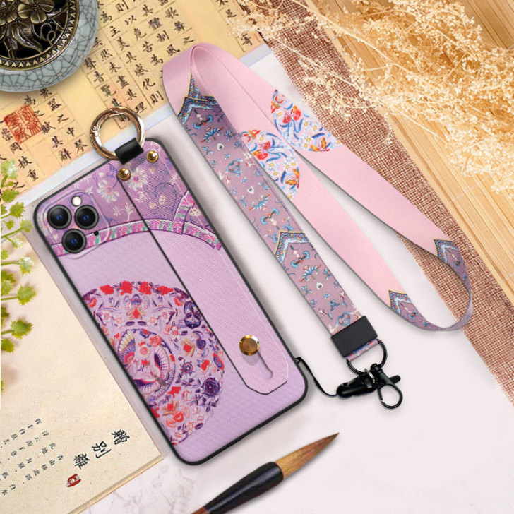 手机挂绳短款古风故宫苹果挂件中国风华为长挂...