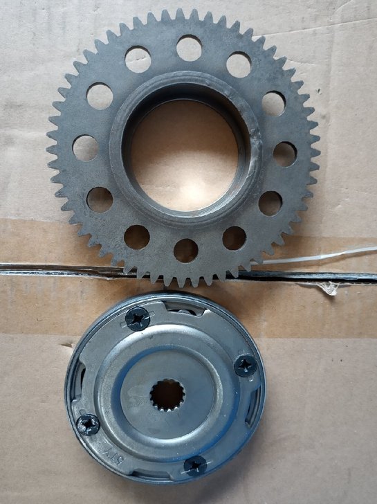 劲战BWS125起动盘超越离合器