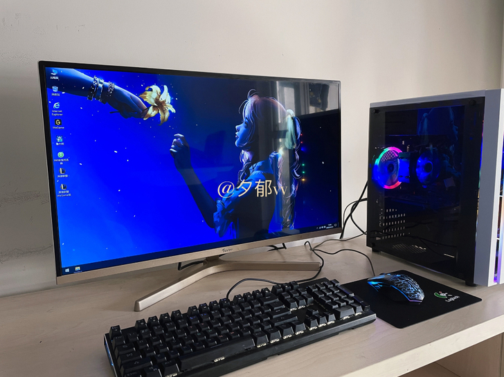 自用台式主机电脑全套组装机办公高配游戏