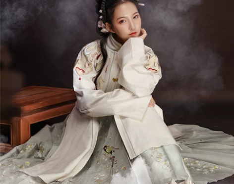 都城南庄汉服织由珞马面裙汉服明制秋冬传统汉...