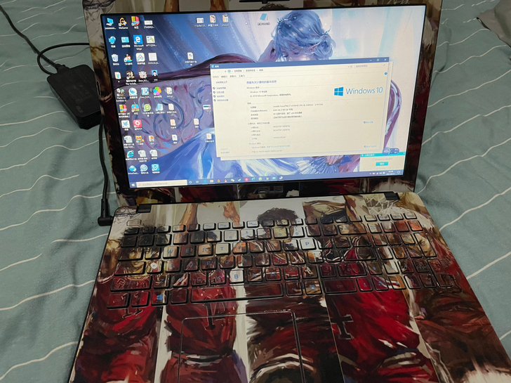 华硕飞行堡垒fx50j 加了个120g固态...