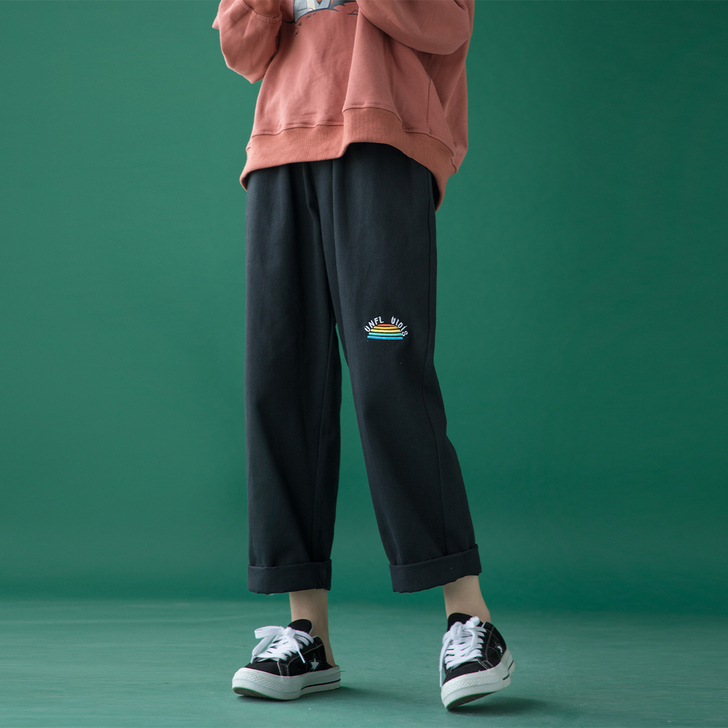 ZARA阔腿休闲裤女2020新款春秋宽松高...