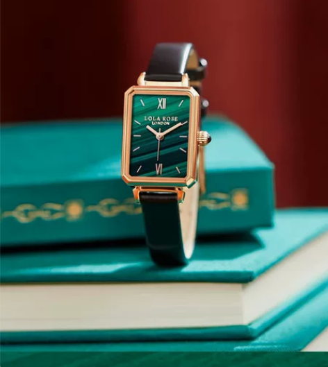 Lola Rose/罗拉玫瑰小绿表石英手表...