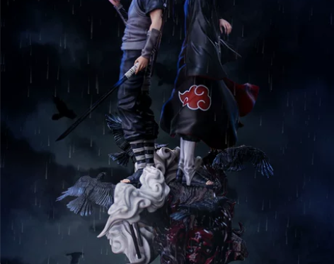 火影忍者系列宇智波鼬手办GK乌鸦殿堂秽土