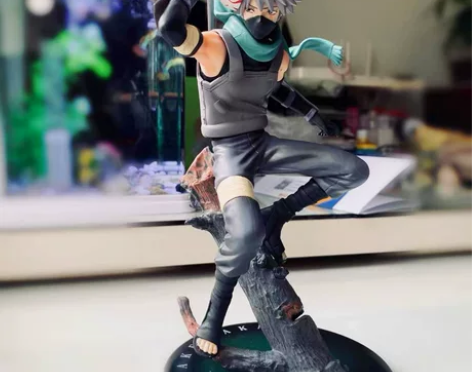 火影忍者手办暗部卡卡西千鸟动漫男帅气电脑机...