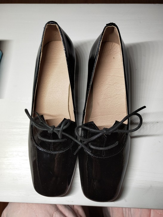 全新女鞋 皮鞋 小跟鞋