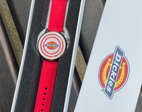 Dickies旗舰店潮流时尚腕表彩色小标靶...