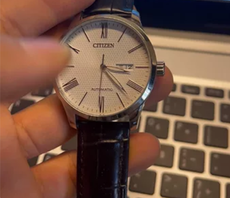 日本西铁城手表男全自动机械表 用的是820...