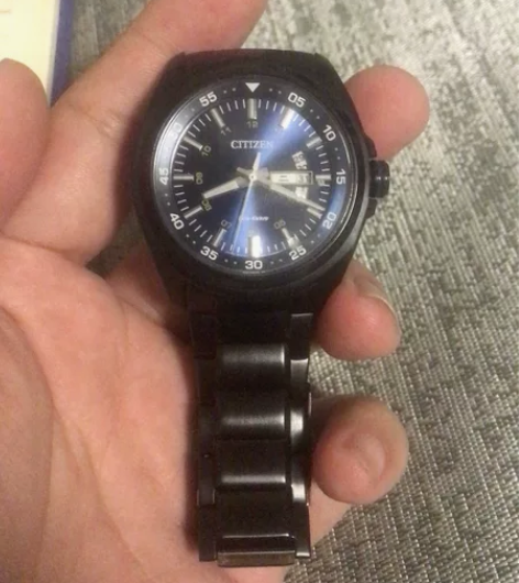 西铁城(CITIZEN)手表 光动能深海蓝...