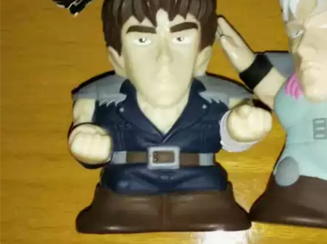 万代眼镜厂北斗神拳北斗之拳音声钥匙圈链扣模...