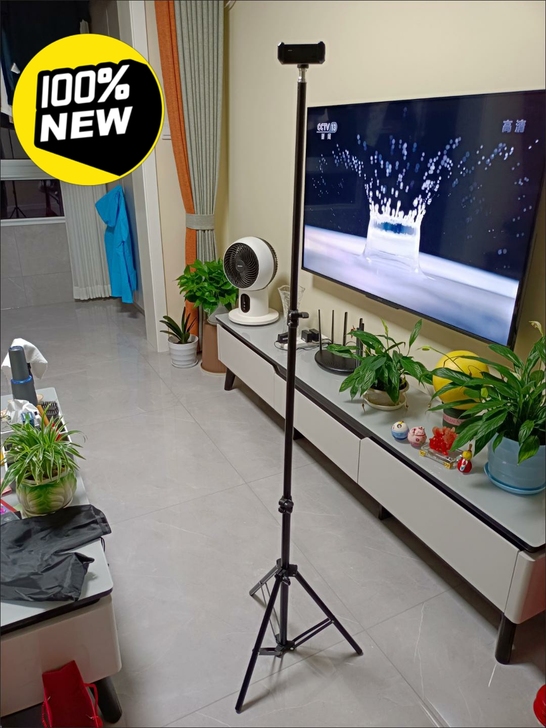 【捡漏】手机支架直播三脚架多功能户外拍视频...
