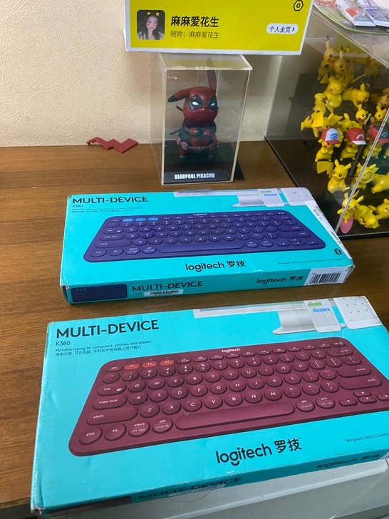 罗技K380 键盘 无线蓝牙键盘 办公键盘...