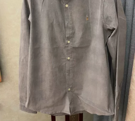 男士秋冬款衬衫 图一99新 肩宽42 衣长...