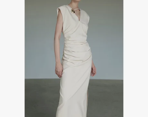 UNSPOKEN连衣裙女夏2022年新款高...