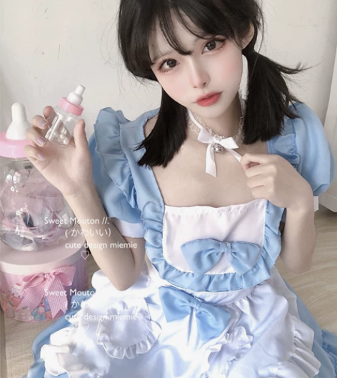 Cutelamb海洋之心日系软妹cos制服...