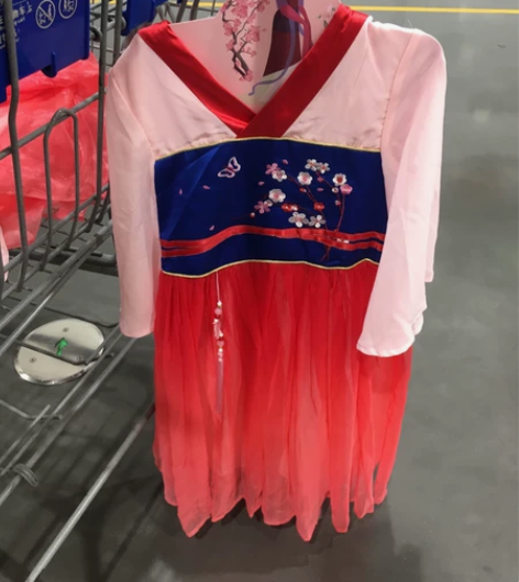 迪斯尼（disney)正品 花木兰裙 公主...