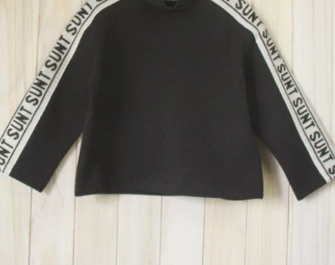 sun tomorrow尚T女童秋冬拼织带...