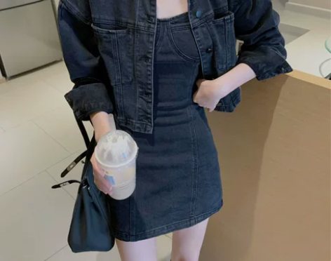 港风套装女复古chic2021年新款春小个...