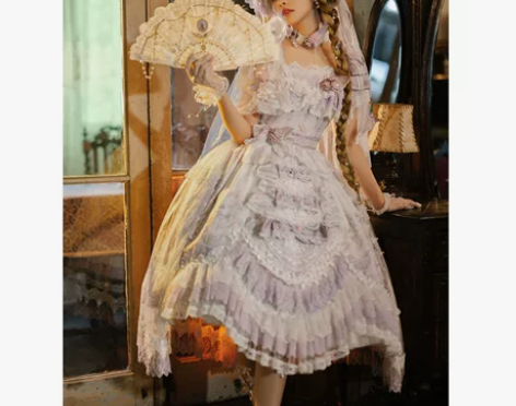 秘境之钥fs两只田园猫周年款lolita花...