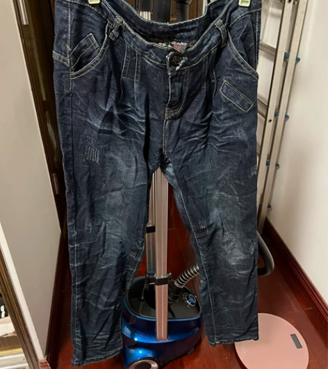 100%纯棉32码牛仔裤七分裤 面料舒服柔...