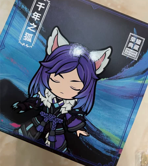 王者荣耀 李白千年之狐手办正品 全新未拆 ...