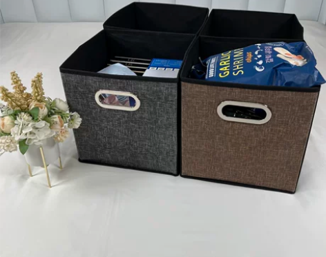 布艺收纳箱 收纳箱布艺享有空家用收纳衣服衣...