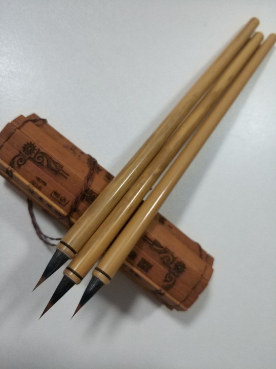 #好用的笔#紫狼毫小楷毛笔抄经临摹蝇头小楷...
