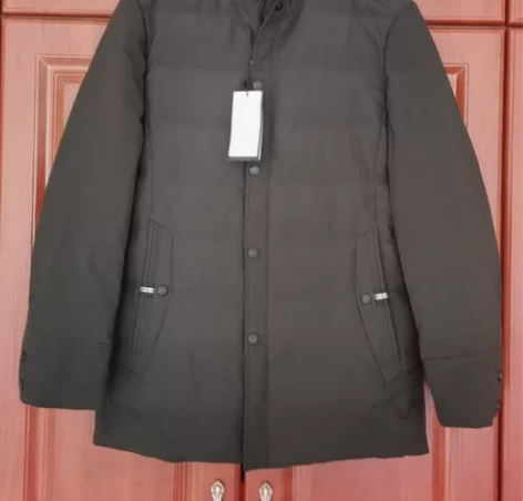 男士收腰厚款羽绒服咸菜色180/96A，狐...